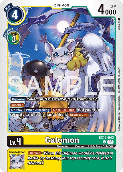 Gatomon [EX12-042] [Digital World Shambala] | Shuffle n Cut Hobbies & Games