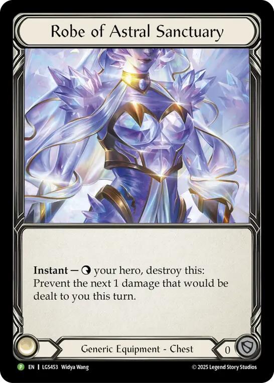Robe Of Astral Sanctuary [LGS453] (Promo)  Cold Foil | Shuffle n Cut Hobbies & Games