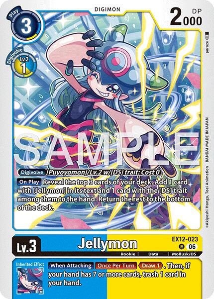 Jellymon [EX12-023] [Digital World Shambala] | Shuffle n Cut Hobbies & Games