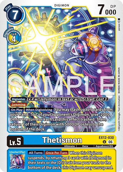 Thetismon [EX12-030] [Digital World Shambala] | Shuffle n Cut Hobbies & Games