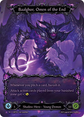 Baalghor, Omen of the End (Marvel) [IAR159-MV] (Omens of the Third Age)  Cold Foil | Shuffle n Cut Hobbies & Games