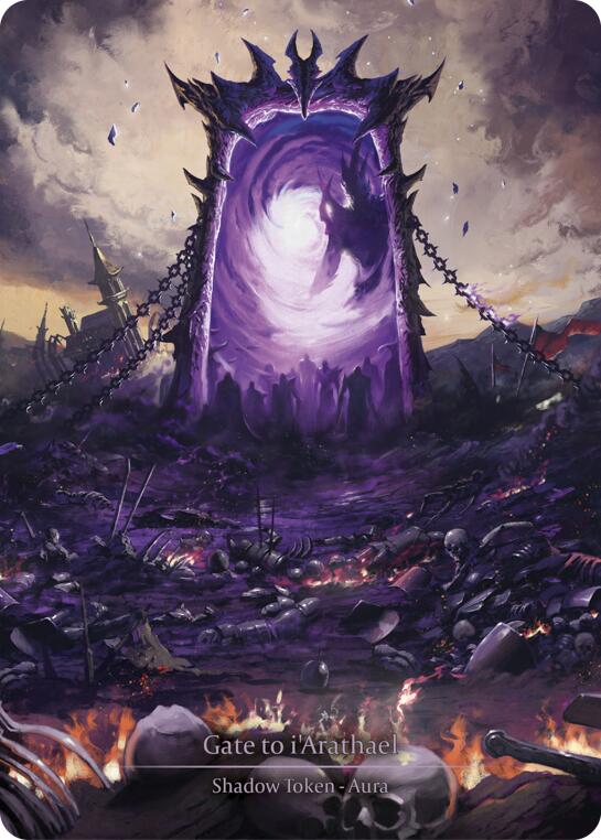 Gate to i'Arathael (Marvel) [IAR222-MV] (Omens of the Third Age)  Cold Foil | Shuffle n Cut Hobbies & Games