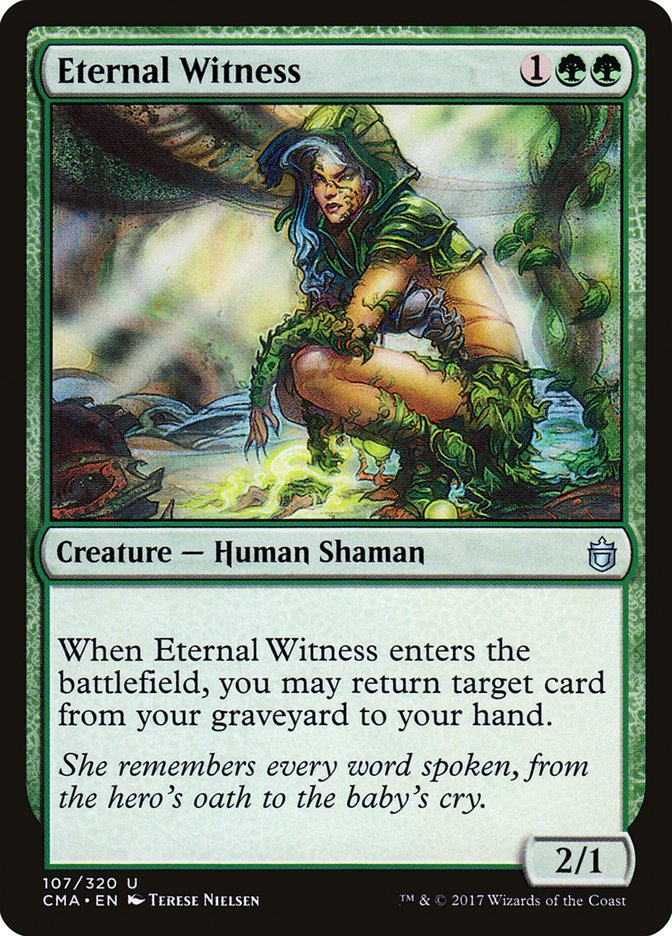 Eternal Witness [Commander Anthology] | Shuffle n Cut Hobbies & Games