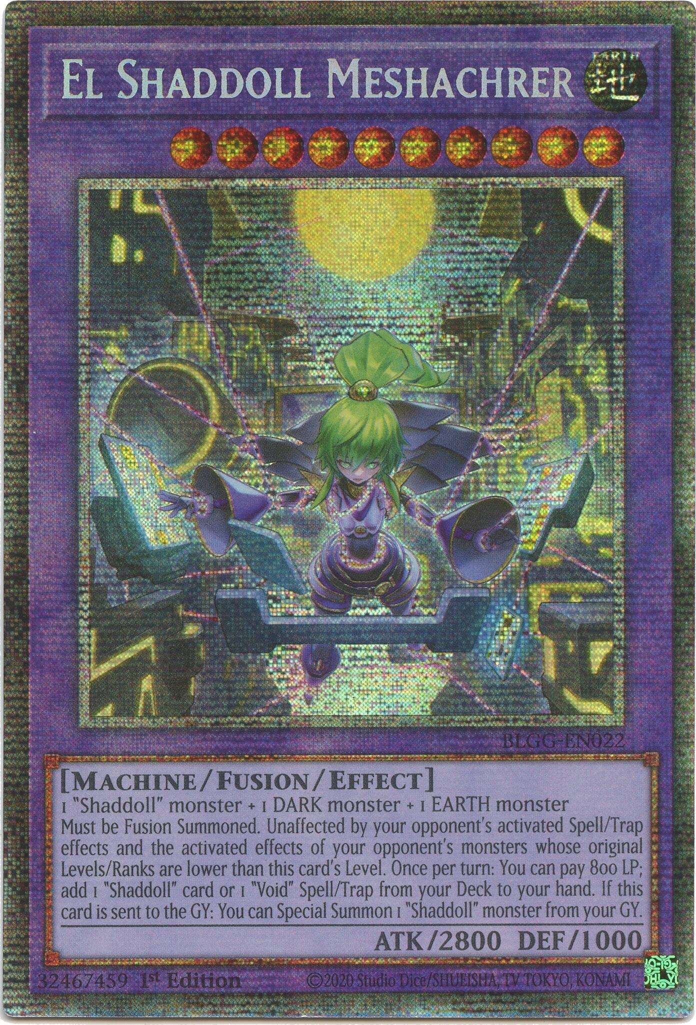 El Shaddoll Meshachrer (Starlight Rare) [BLGG-EN022] Starlight Rare | Shuffle n Cut Hobbies & Games