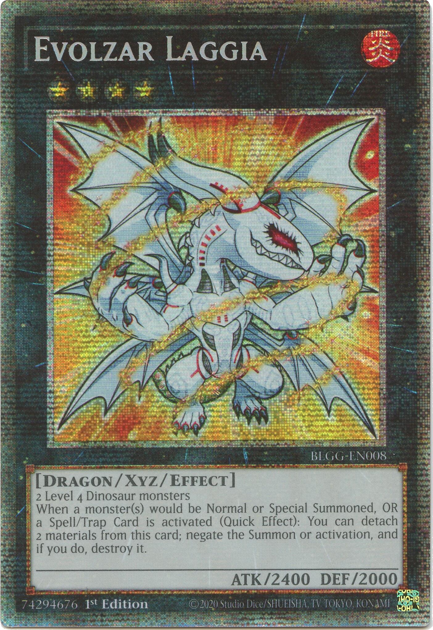 Evolzar Laggia (Starlight Rare) [BLGG-EN008] Starlight Rare | Shuffle n Cut Hobbies & Games