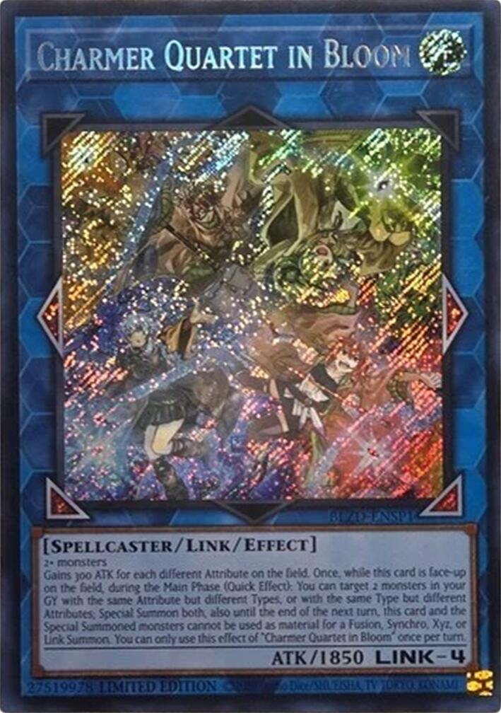Charmer Quartet in Bloom (Secret Rare) [BLZD-ENSP1] Secret Rare | Shuffle n Cut Hobbies & Games