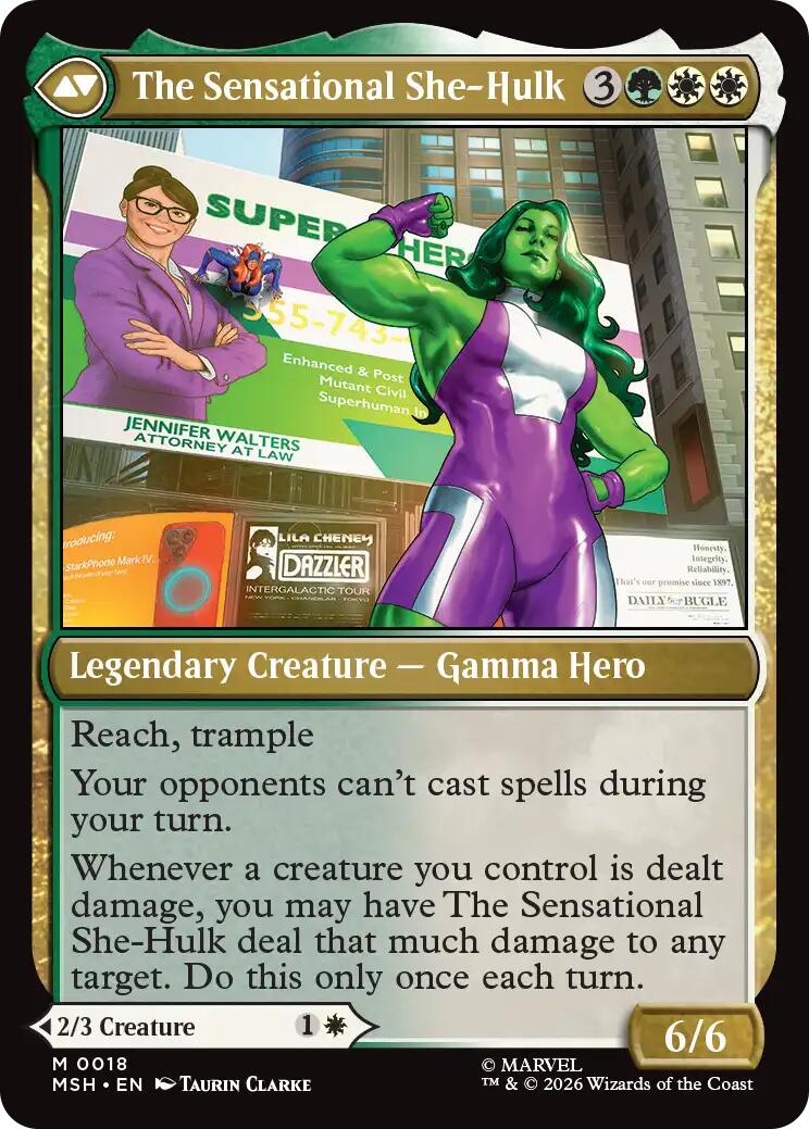 Jennifer Walters // The Sensational She-Hulk [Marvel Super Heroes] | Shuffle n Cut Hobbies & Games