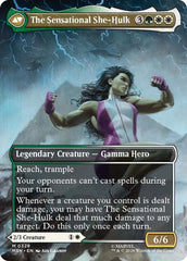 Jennifer Walters // The Sensational She-Hulk (Borderless) (0328) [Marvel Super Heroes] | Shuffle n Cut Hobbies & Games