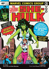 Jennifer Walters // The Sensational She-Hulk (Borderless) (0388) [Marvel Super Heroes] | Shuffle n Cut Hobbies & Games