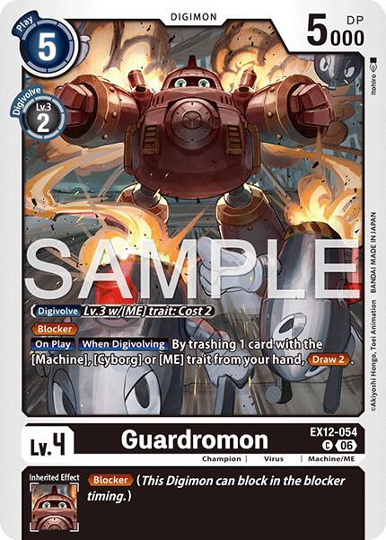Guardromon [EX12-054] [Digital World Shambala] | Shuffle n Cut Hobbies & Games