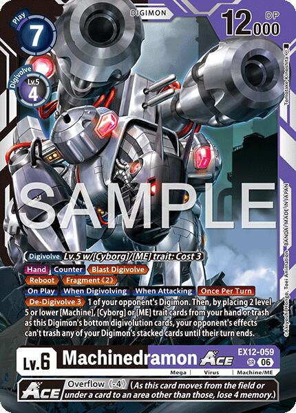 Machinedramon ACE [EX12-059] [Digital World Shambala] | Shuffle n Cut Hobbies & Games