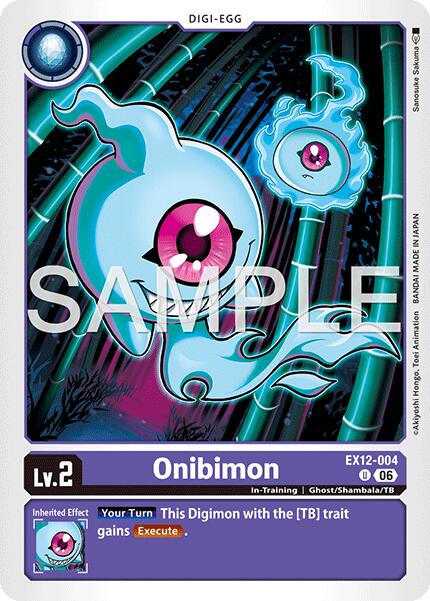 Onibimon [EX12-004] [Digital World Shambala] | Shuffle n Cut Hobbies & Games