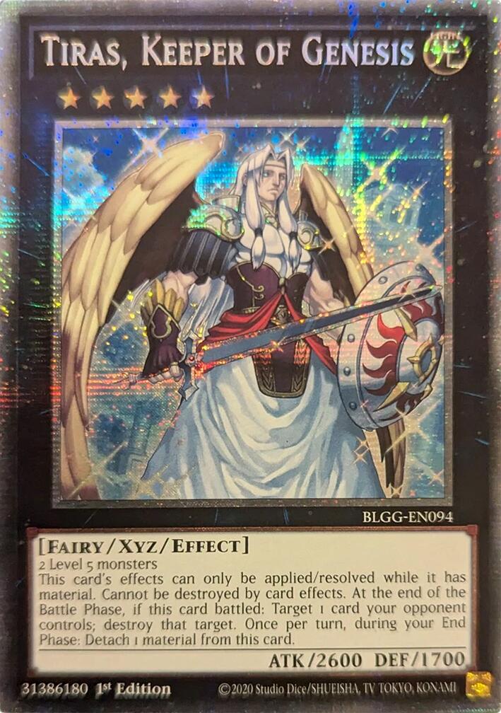 Tiras, Keeper of Genesis (Starlight Rare) [BLGG-EN094] Starlight Rare | Shuffle n Cut Hobbies & Games