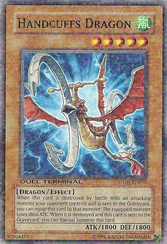 Handcuffs Dragon [DT01-EN055] Common | Shuffle n Cut Hobbies & Games