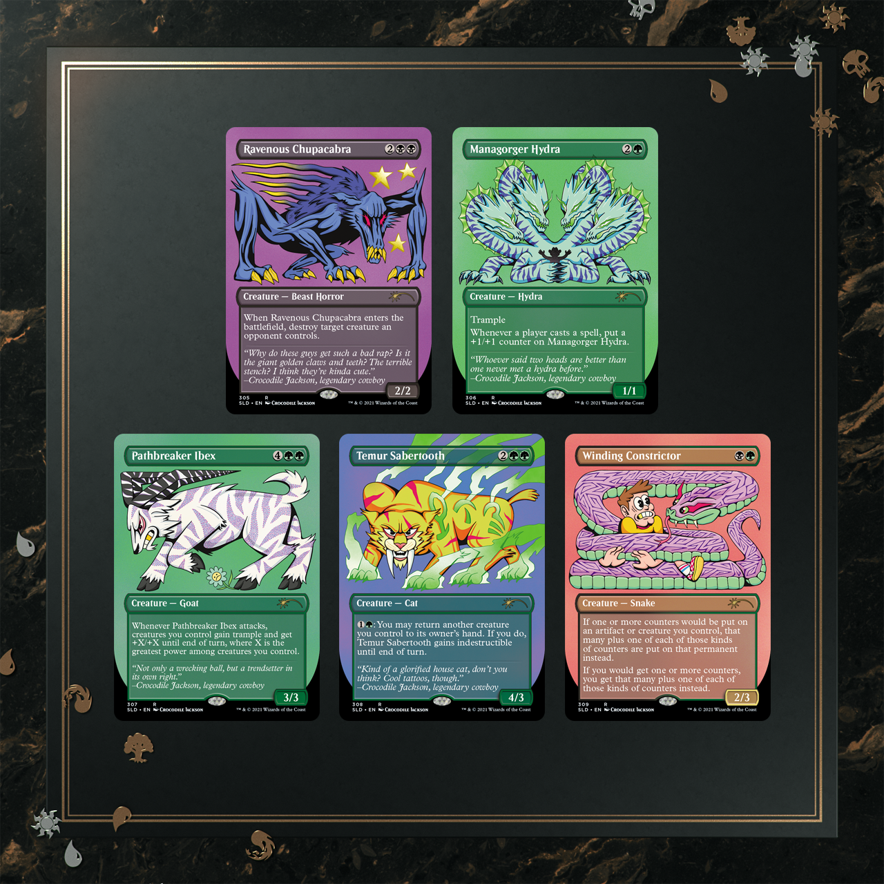 Secret Lair: Drop Series - Crocodile Jackson's Monstrous Menagerie | Shuffle n Cut Hobbies & Games