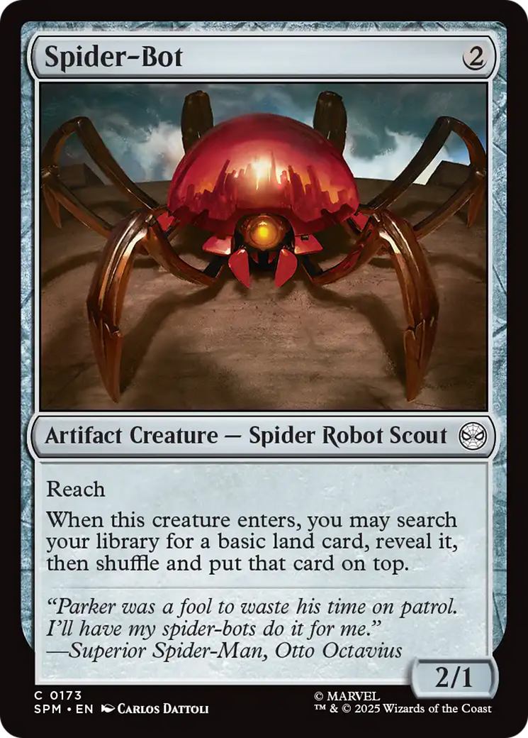 Spider-Bot [Marvel's Spider-Man] | Shuffle n Cut Hobbies & Games