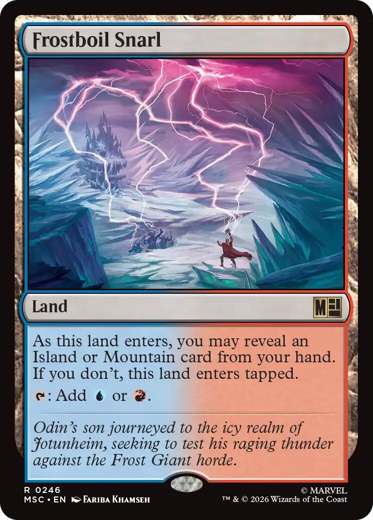 Frostboil Snarl (Surge Foil) [Marvel Super Heroes Commander] | Shuffle n Cut Hobbies & Games