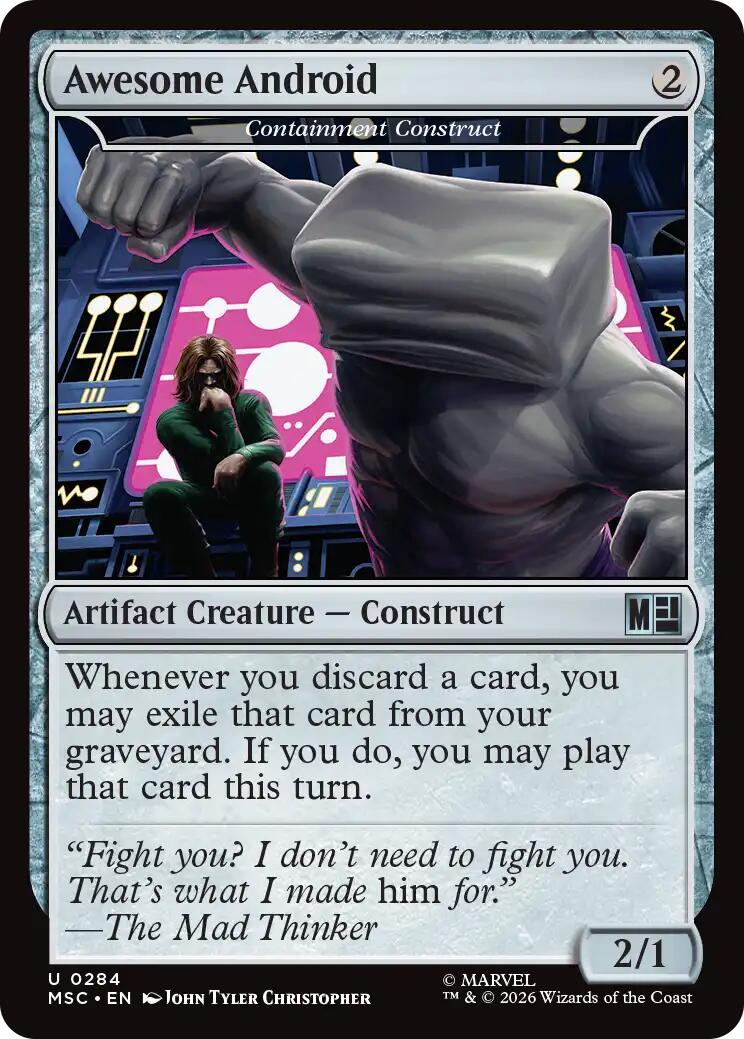 Awesome Android - Containment Construct [Marvel Super Heroes Commander] | Shuffle n Cut Hobbies & Games