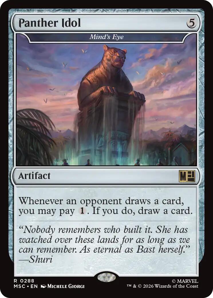 Panther Idol - Mind's Eye [Marvel Super Heroes Commander] | Shuffle n Cut Hobbies & Games