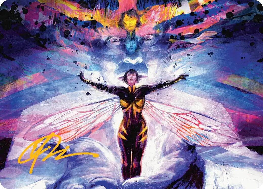 Pym Particles Art Card (Gold-Stamped Signature) [Marvel Super Heroes Art Series] | Shuffle n Cut Hobbies & Games