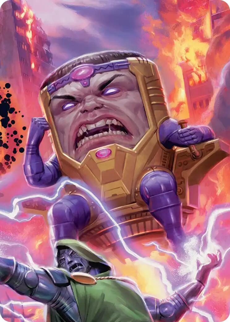 M.O.D.O.K., Evil Intellect Art Card [Marvel Super Heroes Art Series] | Shuffle n Cut Hobbies & Games