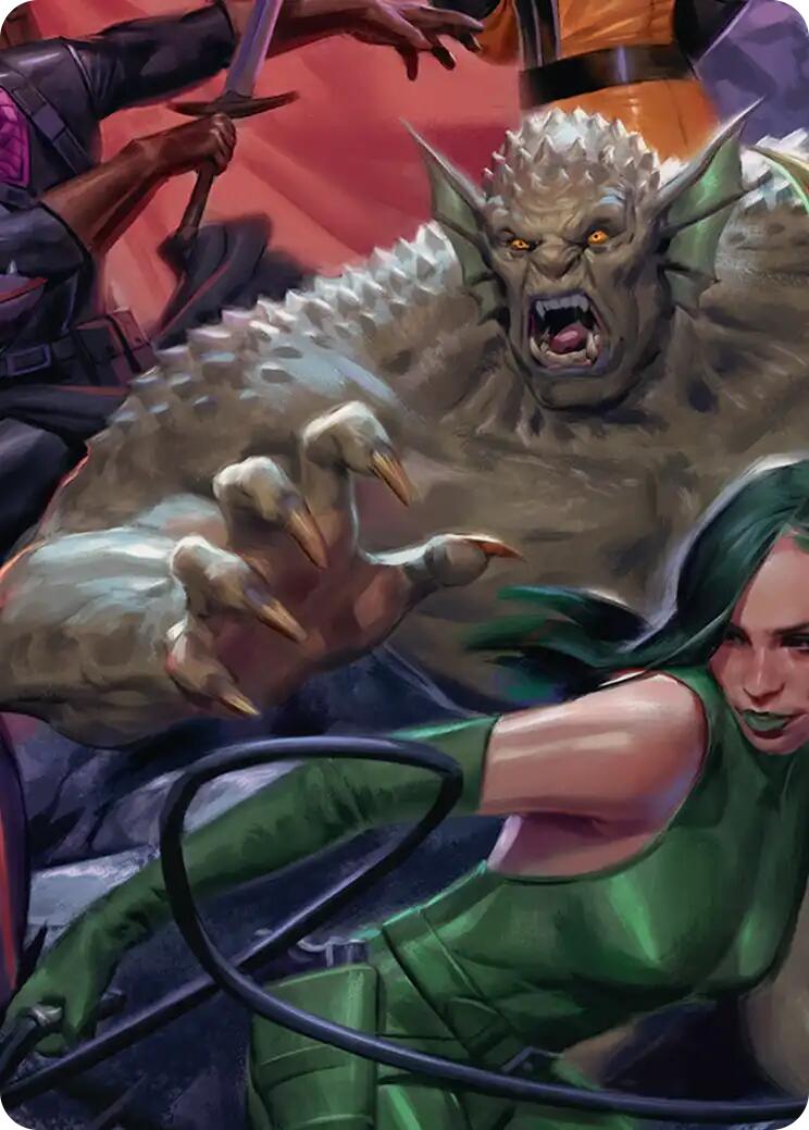 Abomination, Irradiated Brute Art Card [Marvel Super Heroes Art Series] | Shuffle n Cut Hobbies & Games