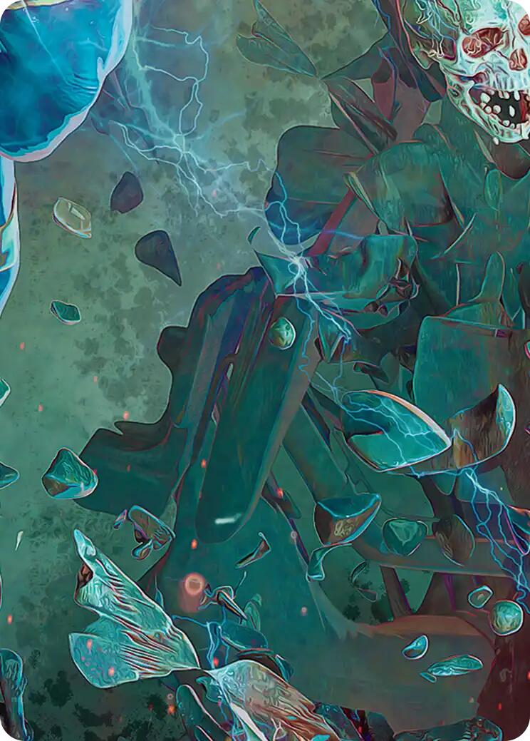 Thanos, the Mad Titan Art Card (6/9) [Marvel Super Heroes Art Series] | Shuffle n Cut Hobbies & Games