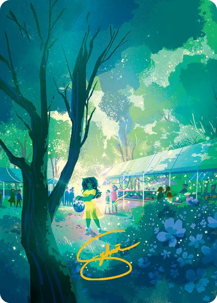 Forest Art Card (Gold-Stamped Signature) [Marvel Super Heroes Art Series] | Shuffle n Cut Hobbies & Games