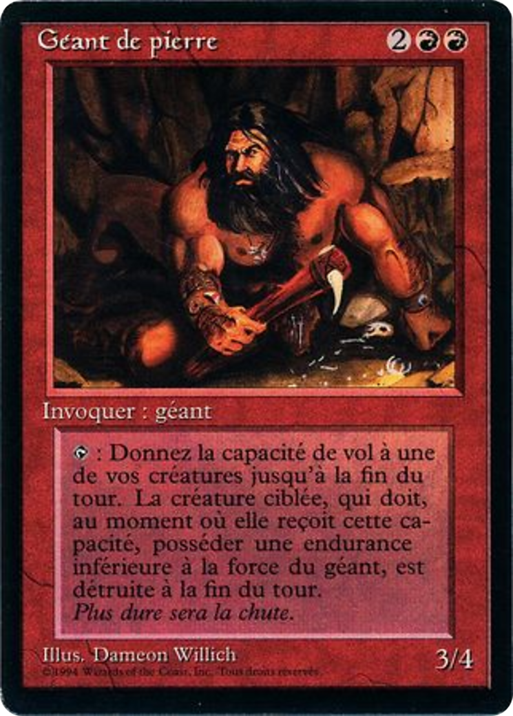 Stone Giant [Foreign Black Border] | Shuffle n Cut Hobbies & Games