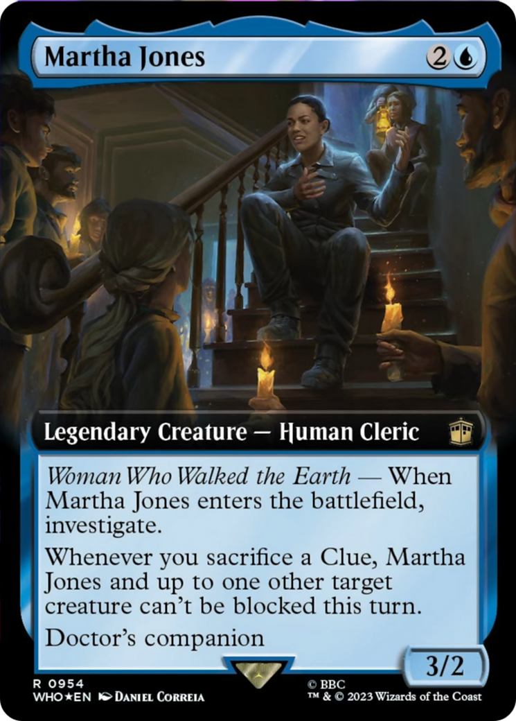 Martha Jones (Extended Art) (Surge Foil) [Doctor Who] | Shuffle n Cut Hobbies & Games