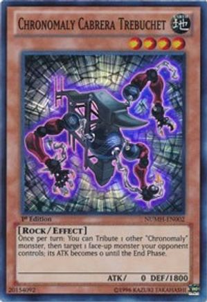 Chronomaly Cabrera Trebuchet [NUMH-EN002] Super Rare | Shuffle n Cut Hobbies & Games