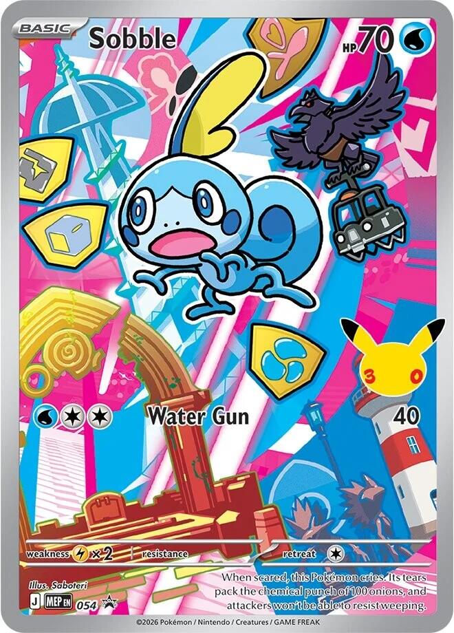 Sobble (054) [Mega Evolution Promo] | Shuffle n Cut Hobbies & Games