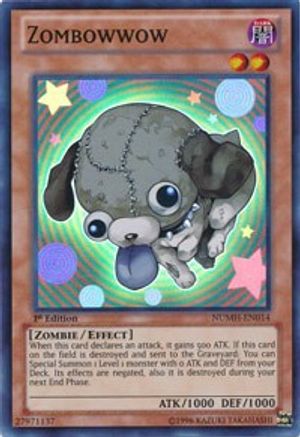 Zombowwow [NUMH-EN014] Super Rare | Shuffle n Cut Hobbies & Games
