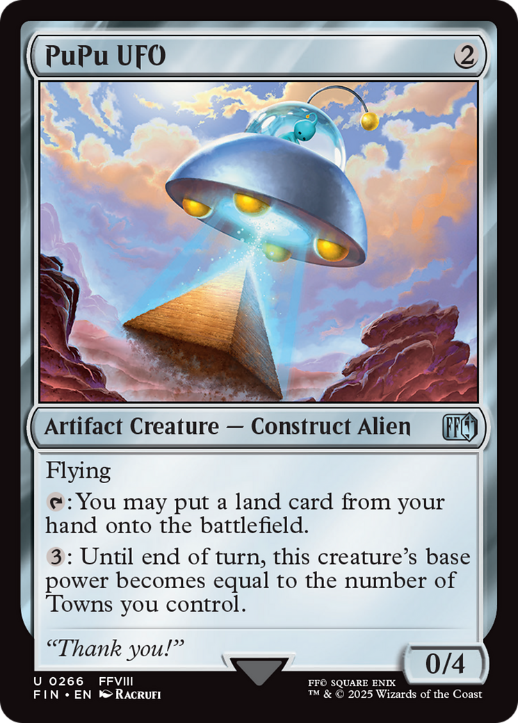 PuPu UFO [FINAL FANTASY] | Shuffle n Cut Hobbies & Games