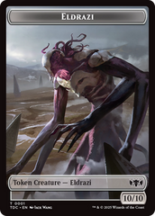 Eldrazi // Citizen Double-Sided Token [Tarkir: Dragonstorm Commander Tokens] | Shuffle n Cut Hobbies & Games