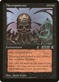 Necropotence (Oversized) [Oversize Cards] | Shuffle n Cut Hobbies & Games