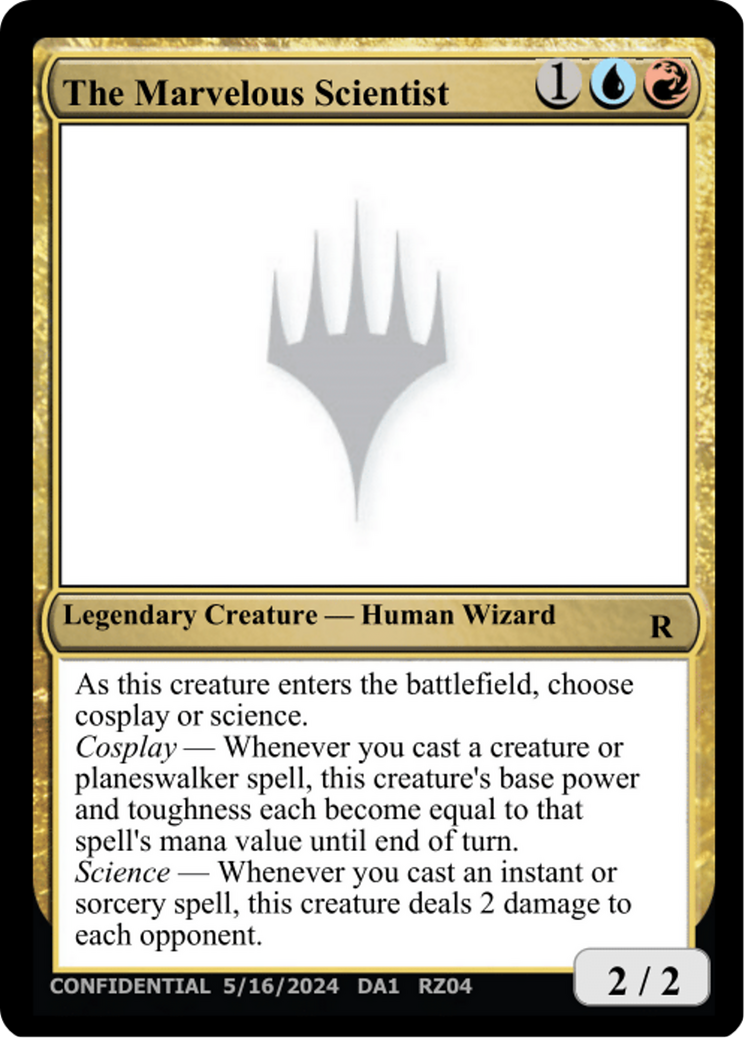 The Marvelous Scientist [Unknown Event] | Shuffle n Cut Hobbies & Games