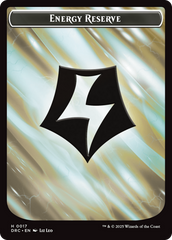 Energy Reserve // Energy Reserve Double-Sided Token [Aetherdrift Commander Tokens] | Shuffle n Cut Hobbies & Games