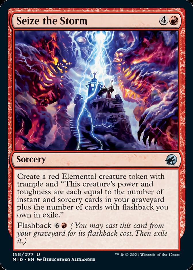 Seize the Storm [Innistrad: Midnight Hunt] | Shuffle n Cut Hobbies & Games