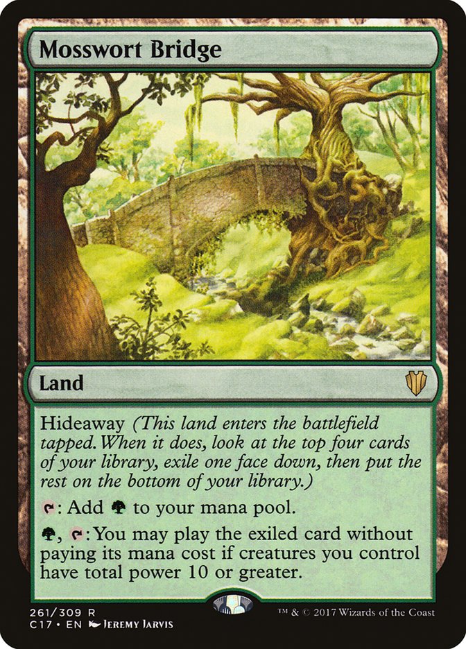 Mosswort Bridge [Commander 2017] | Shuffle n Cut Hobbies & Games