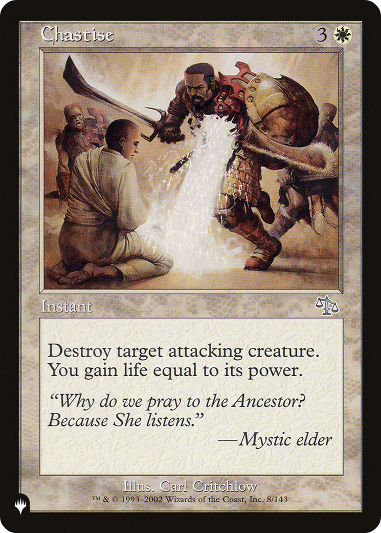 Chastise [The List] | Shuffle n Cut Hobbies & Games