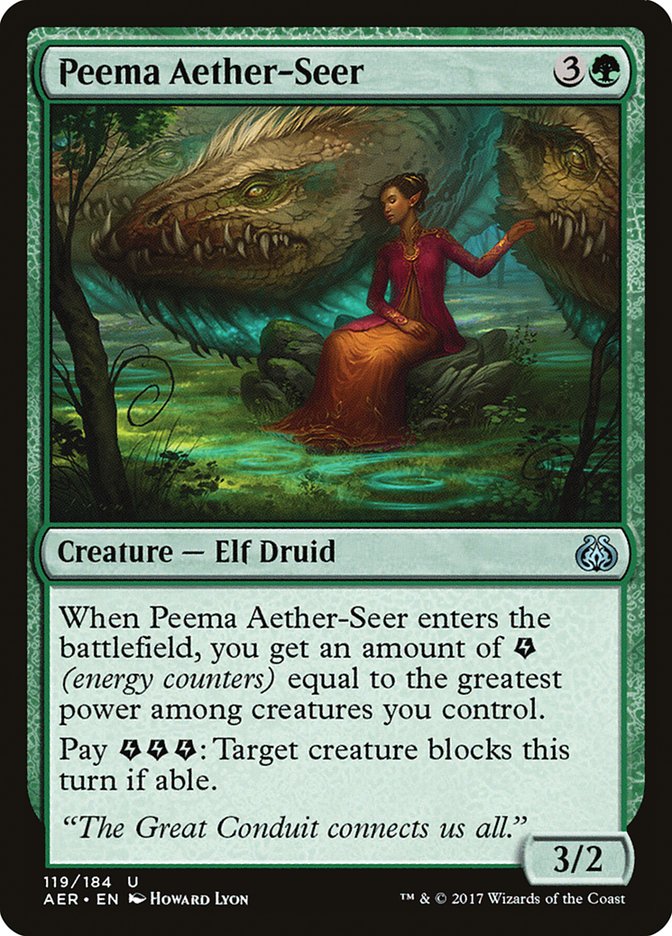 Peema Aether-Seer [Aether Revolt] | Shuffle n Cut Hobbies & Games