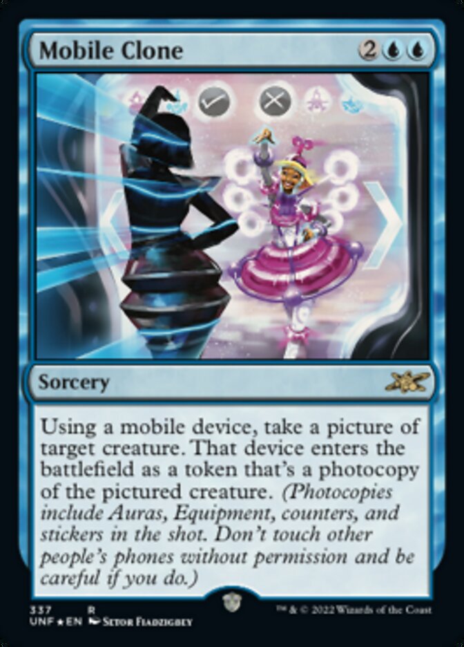 Mobile Clone (Galaxy Foil) [Unfinity] | Shuffle n Cut Hobbies & Games