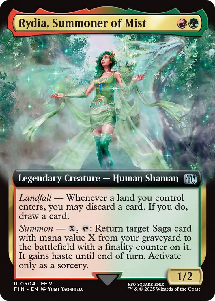 Rydia, Summoner of Mist (Extended Art) [FINAL FANTASY] | Shuffle n Cut Hobbies & Games