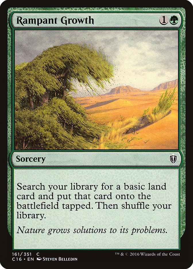 Rampant Growth [Commander 2016] | Shuffle n Cut Hobbies & Games