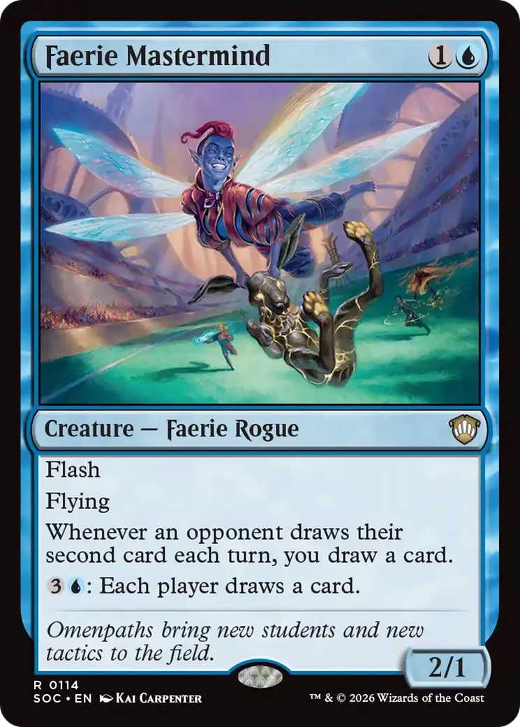 Faerie Mastermind [Secrets of Strixhaven Commander] | Shuffle n Cut Hobbies & Games