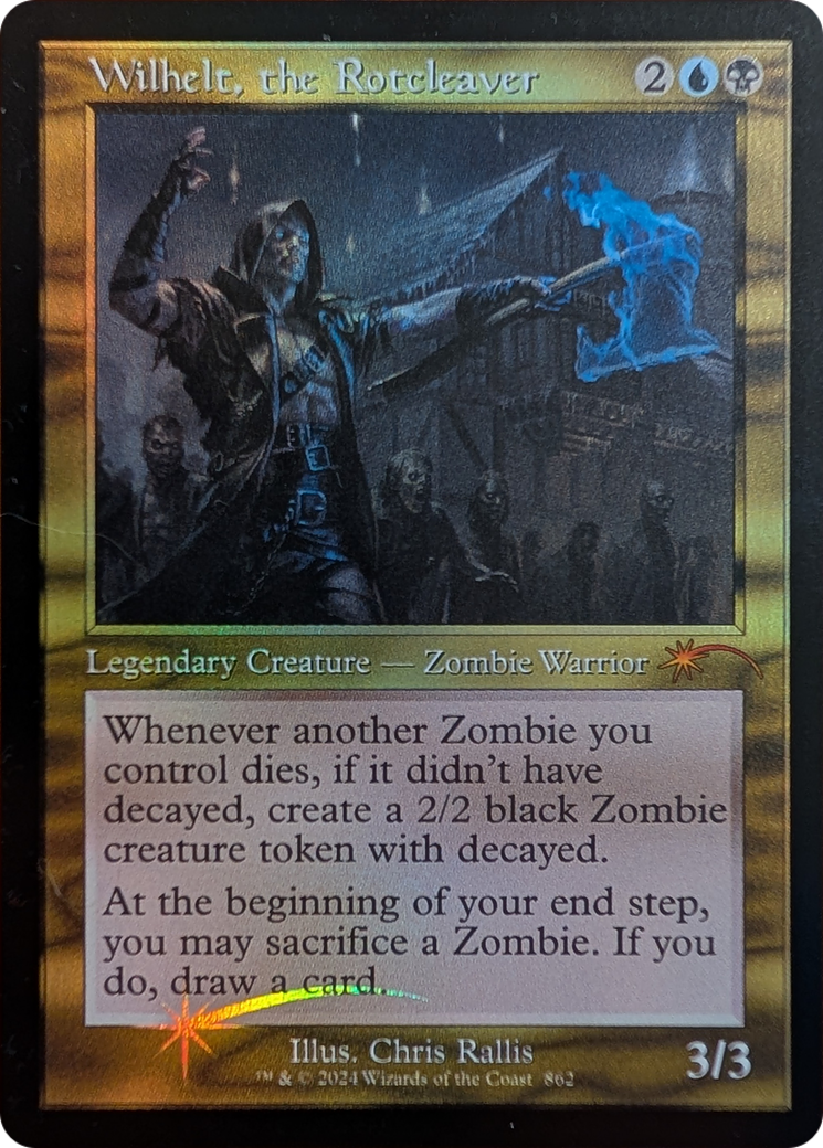 Wilhelt, the Rotcleaver (Retro Frame) [Secret Lair Drop Series] | Shuffle n Cut Hobbies & Games