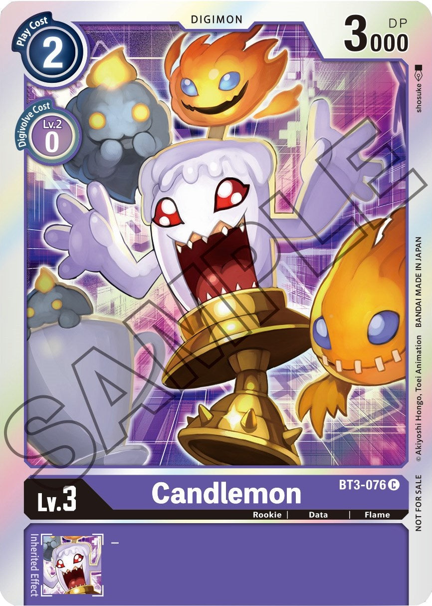 Candlemon [BT3-076] (Event Pack 1) [Release Special Booster Promos] | Shuffle n Cut Hobbies & Games