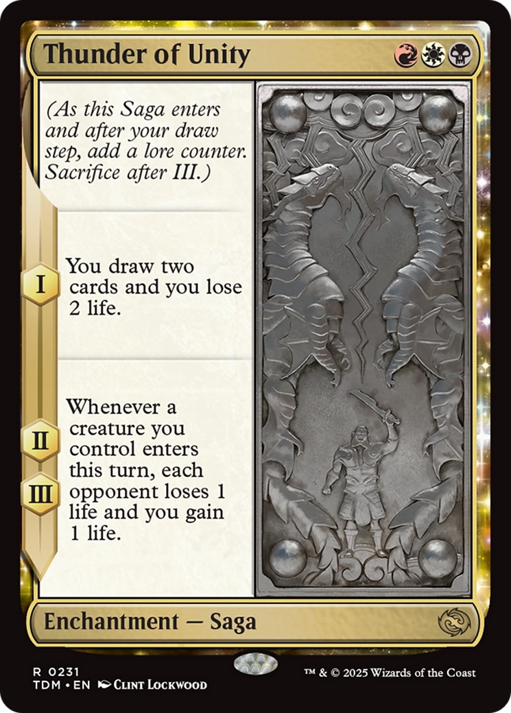 Thunder of Unity [Tarkir: Dragonstorm] | Shuffle n Cut Hobbies & Games