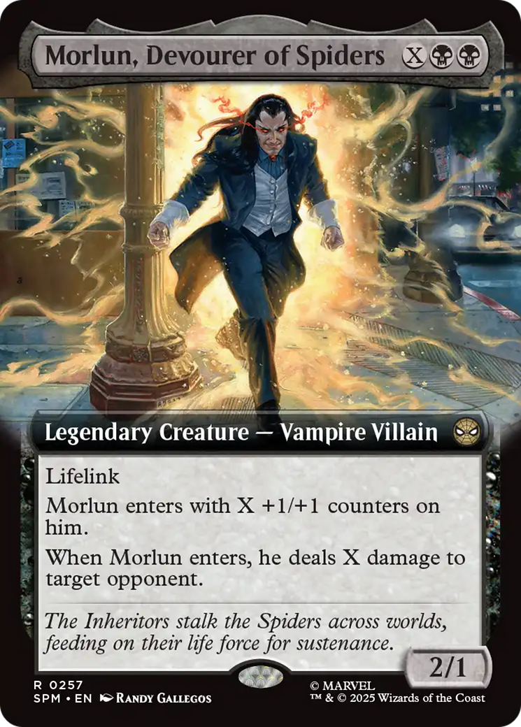 Morlun, Devourer of Spiders (Extended Art) [Marvel's Spider-Man] | Shuffle n Cut Hobbies & Games